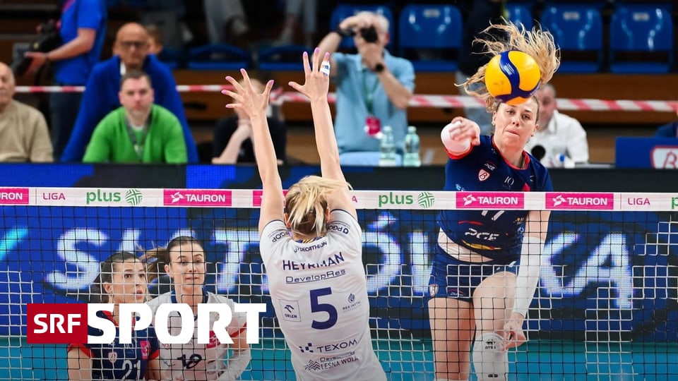 Volleyballerin Storck gewinnt Double in Polen - sport news from Schweizer Radio und Fernsehen (SRF)