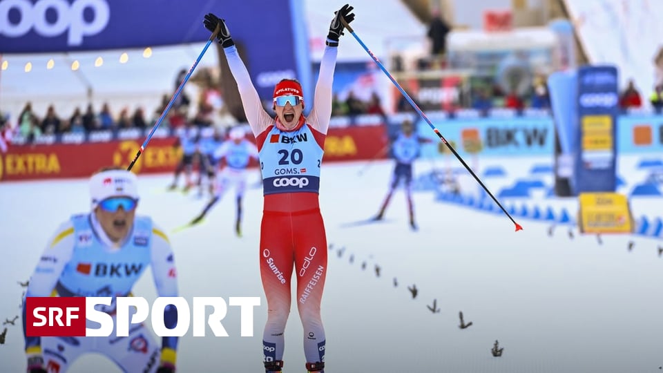 Cross-country skiing: 20km mass start – Fähndrich takes surprising third place in Goms – Sports