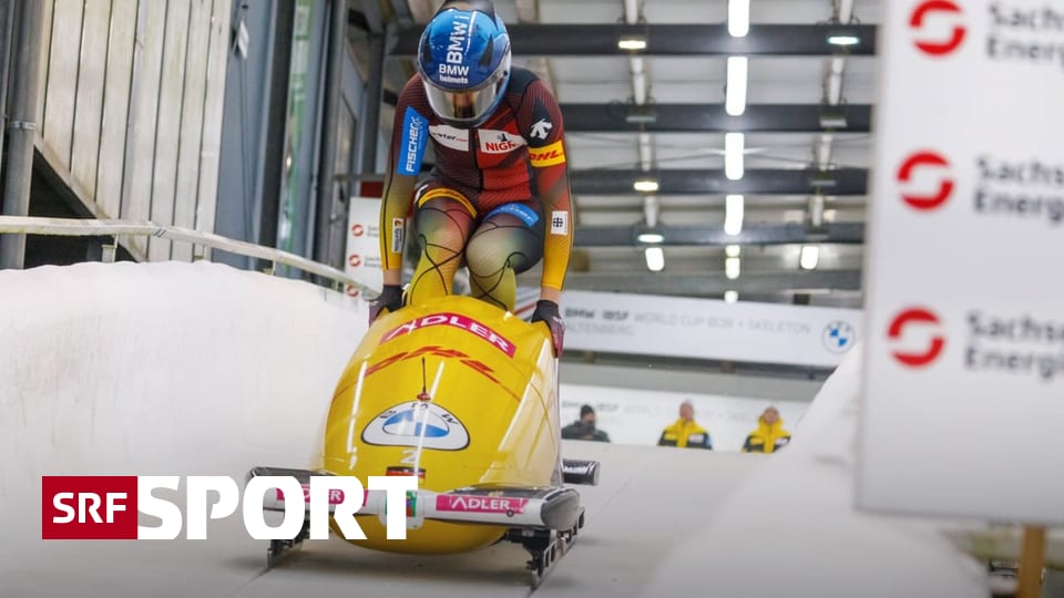 Bob Weltcup in Altenberg Deutschland räumt ab Schweizer Teams