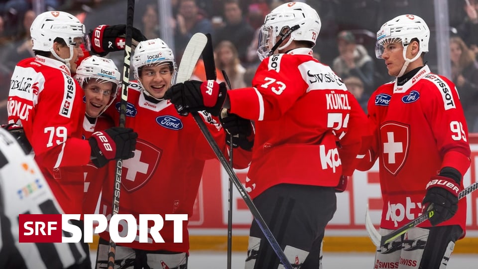 Party in the middle third – Richard shorthanded as a basis: 5-1 win over Latvia – Sports