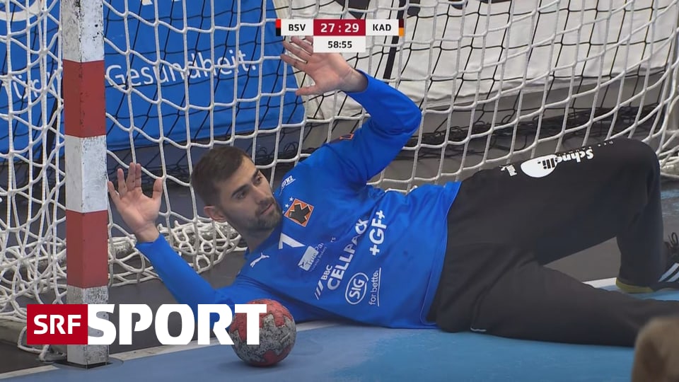 Kadetten Schaffhausen: 2:0-Führung im Halbfinale! - sport news from Schweizer Radio und Fernsehen (SRF)