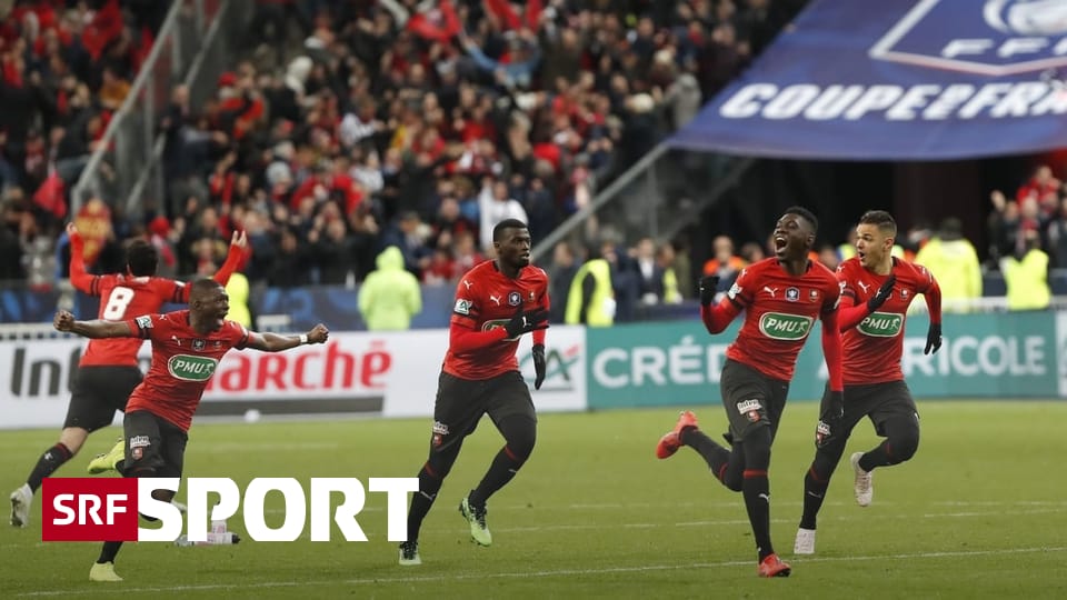 Sieg nach Penaltys Stade Rennes düpiert PSG im Cupfinal Sport SRF Sieg nach Penaltys Stade Rennes düpiert PSG im Cupfinal Sport SRF