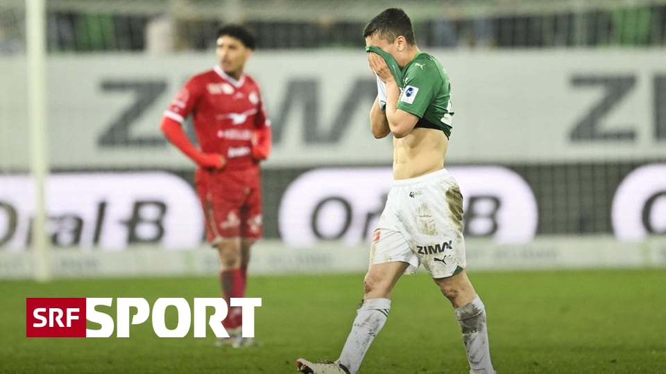 2:2 contre Winterthur – Saint-Gall met fin à une série de faillites, mais manque un succès complet – Sport
