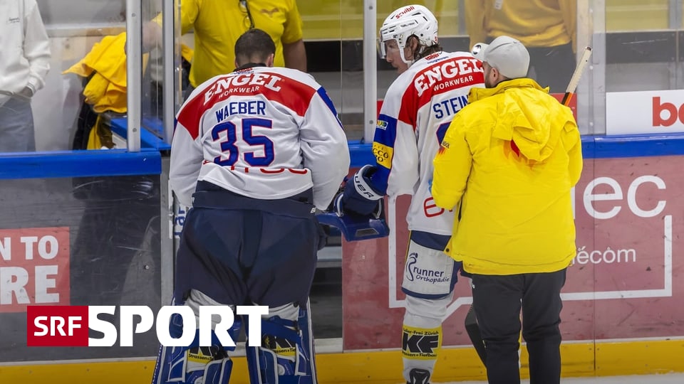 Kloten-Goalie-Waeber-lange-out