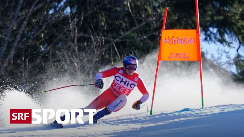 Before the World Cup downhill on Saturday - | In warm Garmisch: Strong ...