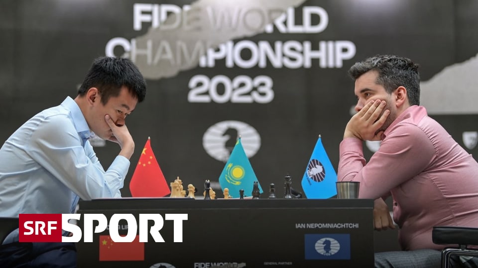 Endspurt bei Schach-WM - Trotz «Leaks»: Ding sorgt mit Ausgleich für ...