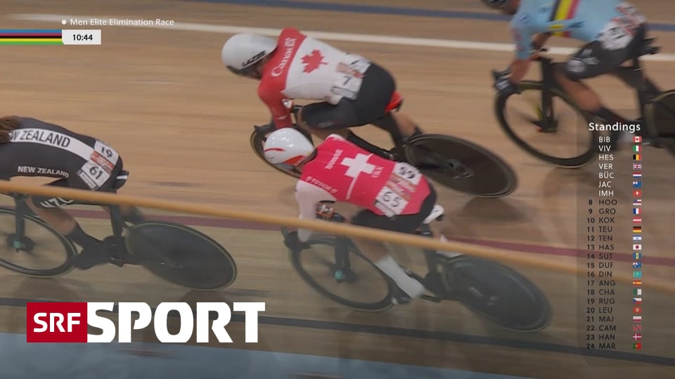 News zur RadWM in Glasgow Imhof guter Siebter im Ausscheidungsfahren Sport SRF