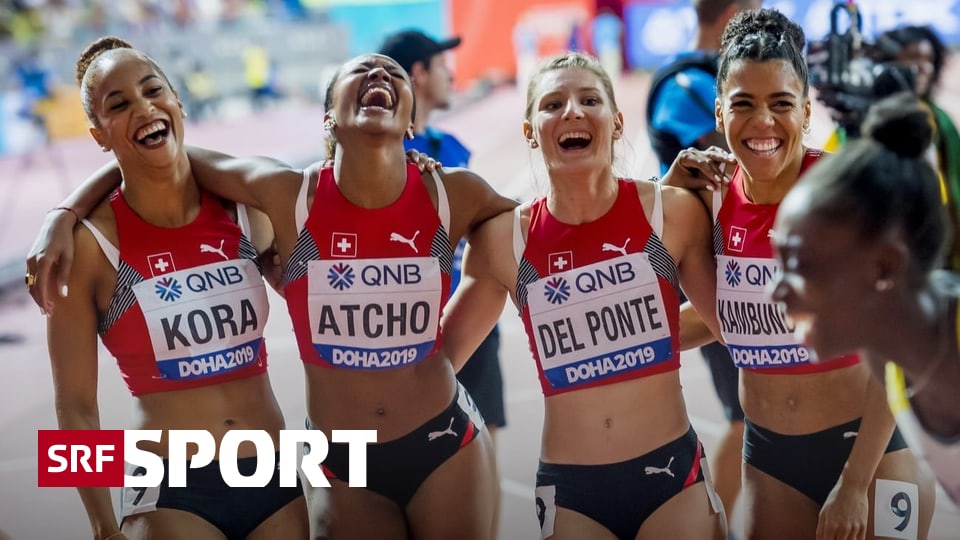 Staffel über 4x100 m überzeugt Schweizerinnen wegen 8 Hundertsteln auf Rang 4 Sport SRF