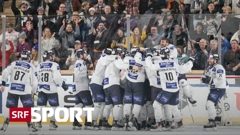 Final of the Spengler Cup After a thriller against Sparta Ambri