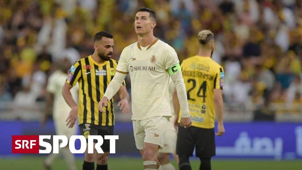 Kicking against water bottles – Angry Ronaldo loses top of the league with Al-Nassr – Sport