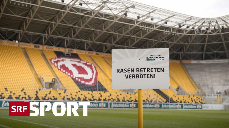 Internationale FussballNews Ganzes Team von Dynamo Dresden wieder in Quarantäne Sport SRF