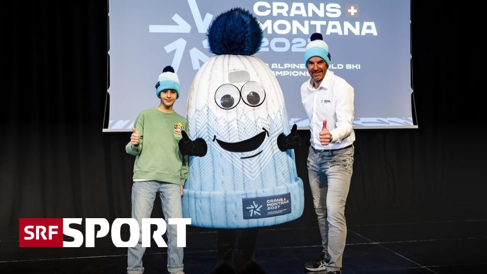  In Crans-Montana - Wollmütze «Tsapé» ist Maskottchen der Ski-WM 2027 Illustration 