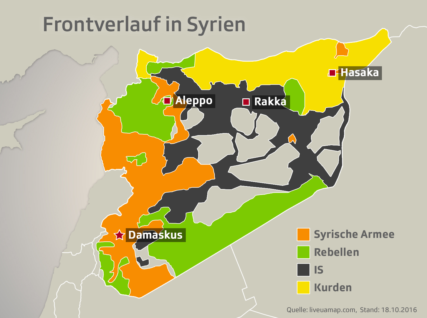 Syrien Krieg Verlauf