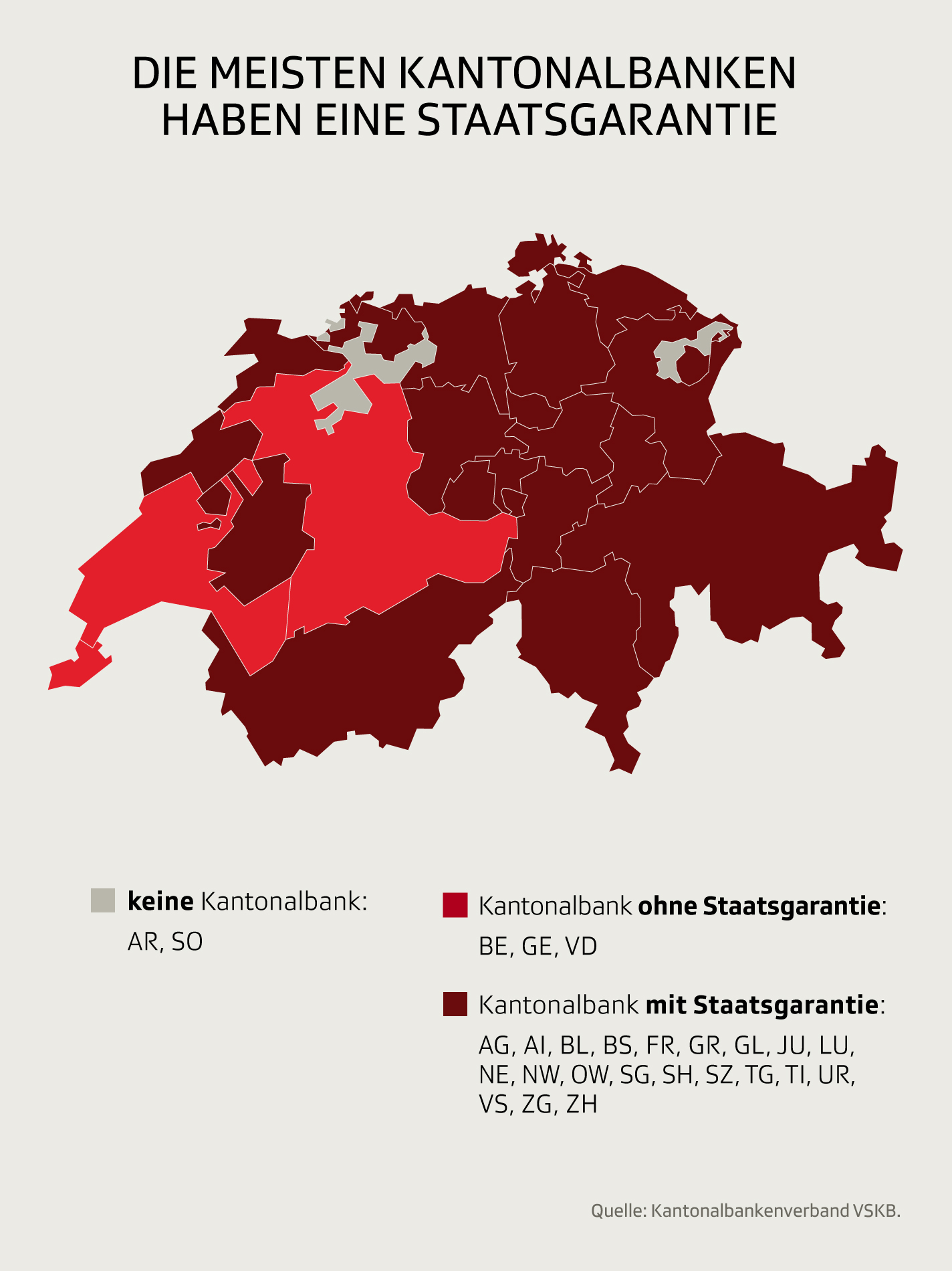 Bankenrettung im Krisenfall - Kantonalbanken kontern Kritik an ...