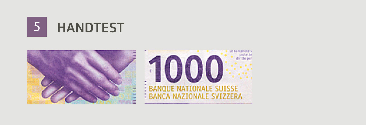 Die Sicherheitsmerkmale der neuen 1000er-Note