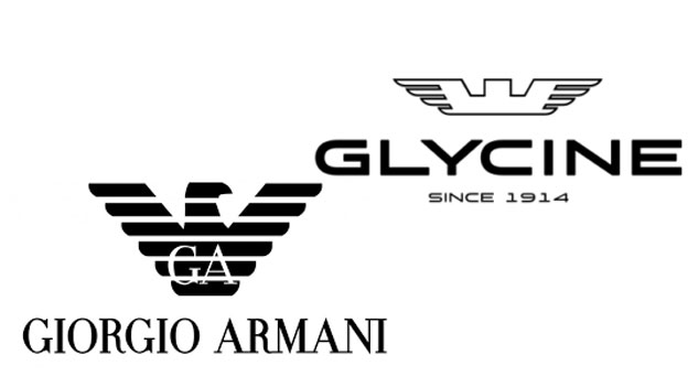 Actu: Logos trop proches, un horloger biennois gagne contre Armani 584896.190716_rv_glycine_armani_printscreen_berm