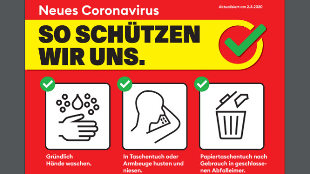 «So schützen wir uns» vor dem Coronavirus - Ratgeber - SRF